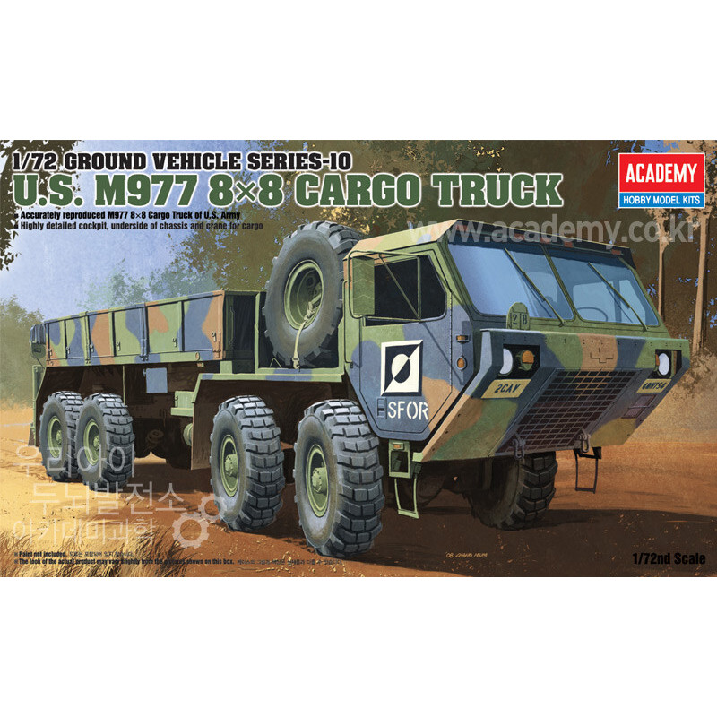 CAMION M-977 OSHKOSH (8X8) -Escala 1/72- Academy 13412