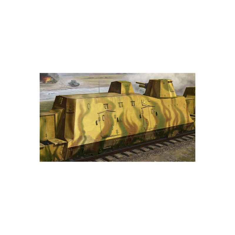 VAGON BLINDADO GESCHÜTZWAGEN BP42 - Trumpeter 01509