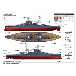 ACORAZADO U.S.S. ARIZONA BB-39 1.941 1/200 - Trumpeter 03701 ACORAZADO U.S.S. ARIZONA BB-39 1.941 1/200 - Trumpeter 03701
