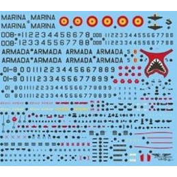 CALCAS McDONNELL DOUGLAS AV-8 A MATADOR HARRIER 1/48