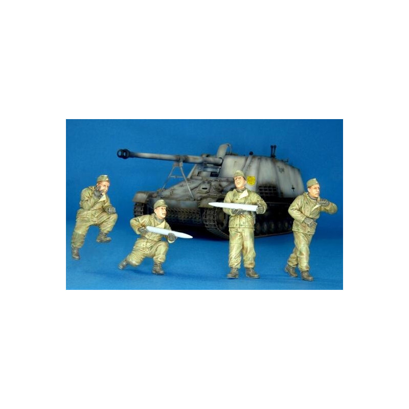 DOTACION ALEMANA NASHORN (4 Figuras) DOTACION ALEMANA NASHORN (4 Figuras)