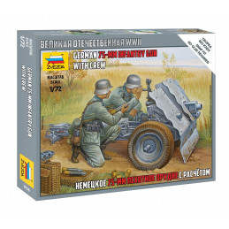 OBUS DE INFANTERIA (75 mm) -Escala 1/72- Zvezda 6156