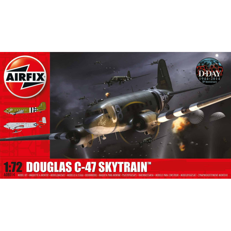 DOUGLAS C-47 SKYTRAIN -Escala 1/72- Airfix A08014
