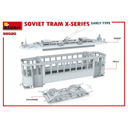 TRANVIA SOVIETICO X SERIES -Escala 1/35- MiniArt Model 38020