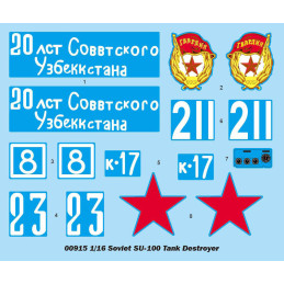 CAZACARROS SU-100 -Trumpeter 1/16- Trumpeter 00915 CAZACARROS SU-100 -Trumpeter 1/16- Trumpeter 00915