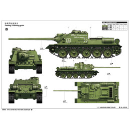 CAZACARROS SU-100 -Trumpeter 1/16- Trumpeter 00915 CAZACARROS SU-100 -Trumpeter 1/16- Trumpeter 00915