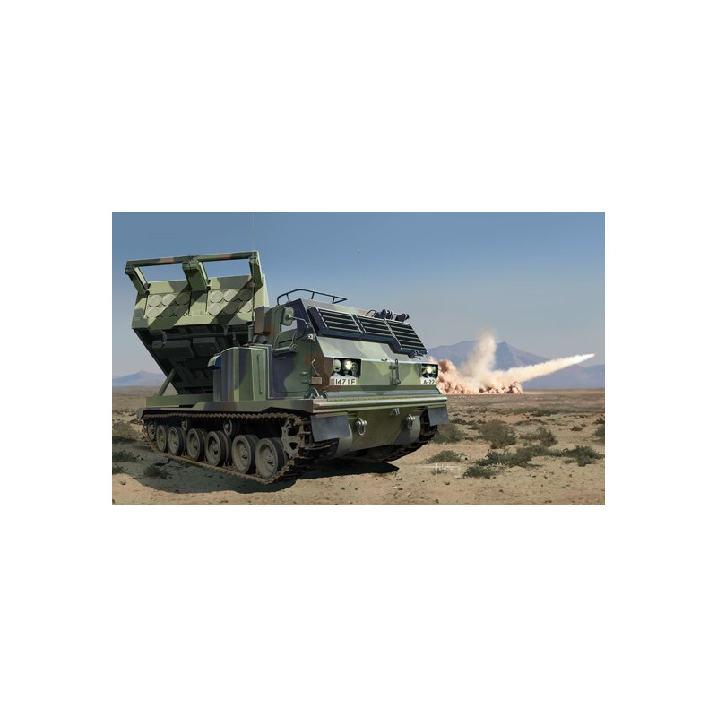 SISTEMA MULTIPLE DE LANZAMIENTO DE COHETES M-270 A1 - Trumpeter 01049