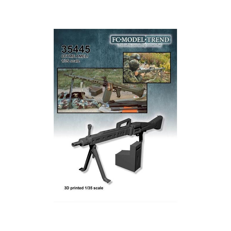 AMETRALLADORA LIGERA CETME AMELI 1/35 - FC Modeltips 35445 AMETRALLADORA LIGERA CETME AMELI 1/35 - FC Modeltips 35445