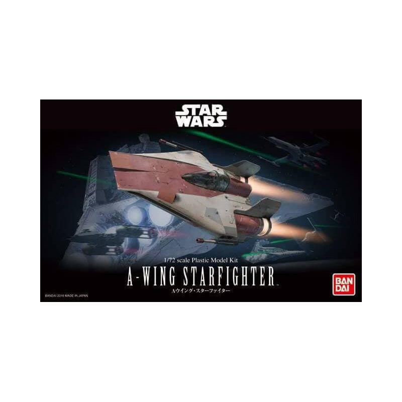STAR WARS: A-WING 1/72 - Bandai 0206320 STAR WARS: A-WING 1/72 - Bandai 0206320
