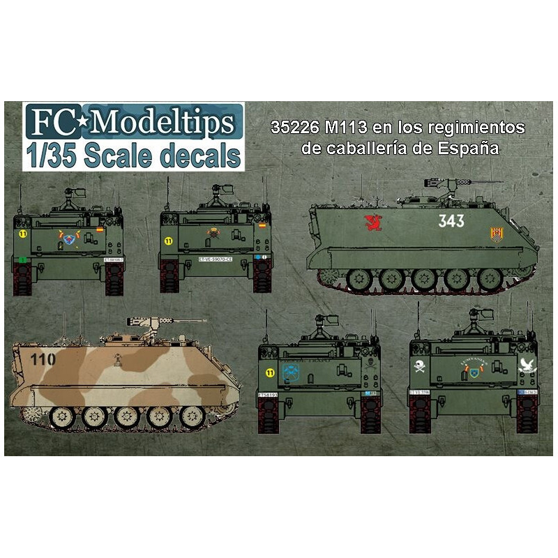 SET CALCAS TOA-113 CABALLERIA ESPAÑOLA - FC Modeltips 35226 SET CALCAS TOA-113 CABALLERIA ESPAÑOLA - FC Modeltips 35226