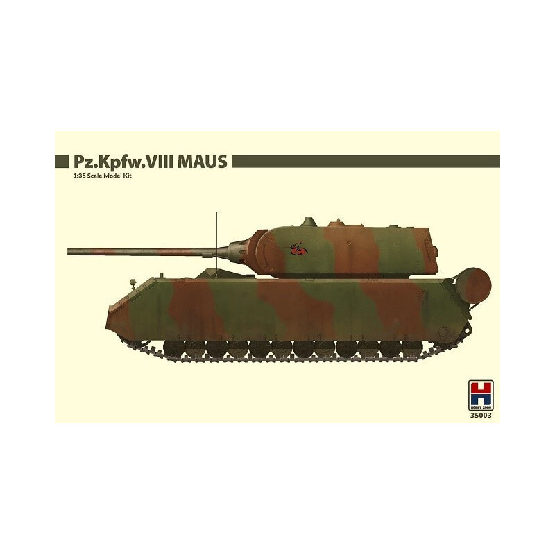 CARRO DE COMBATE Sd.Kfz. 205 PANZER VIII MAUS -Escala 1/35- Hobby 2000 35003 CARRO DE COMBATE Sd.Kfz. 205 PANZER VIII MAUS -Escala 1/35- Hobby 2000 35003