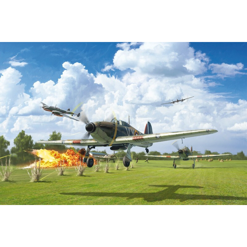 HAWKER HURRICANE MK-I (Batalla de Inglaterra) -1/48- Italeri 2802 HAWKER HURRICANE MK-I (Batalla de Inglaterra) -1/48- Italeri 2802