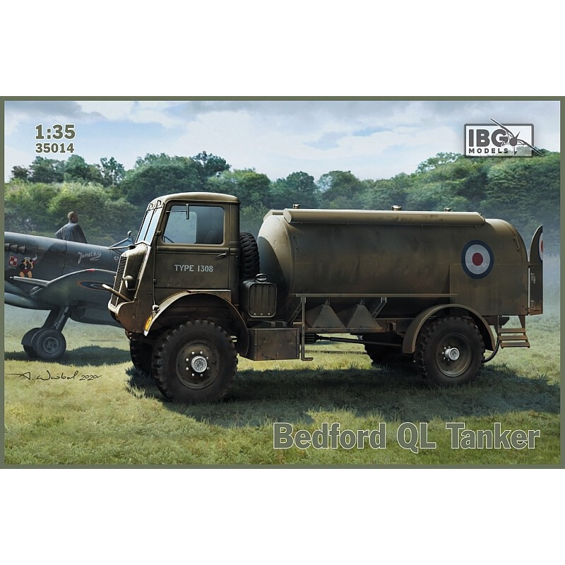CAMION CISTERNA BEDFORD QL - ESCALA 1/35 - IBG 35014 CAMION CISTERNA BEDFORD QL - ESCALA 1/35 - IBG 35014