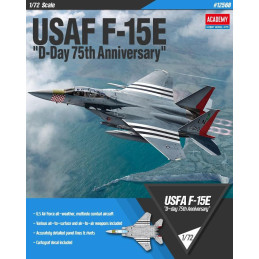 McDONNELL DOUGLAS F-15 E STRIKE EAGLE D-Day 75th Aniversary" -Escala 1/72- Academy 12568"