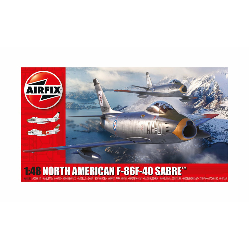 NORTH AMERICAN F-86 F40 SABRE -Escala 1/48- Airfix A08110 NORTH AMERICAN F-86 F40 SABRE -Escala 1/48- Airfix A08110