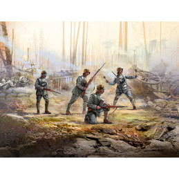 SOLDADOS ALEMANES CON ARMADURA (Primera Guerra Mundial) -Escala 1/35- ICM 35722 SOLDADOS ALEMANES CON ARMADURA (Primera Guerra Mundial) -Escala 1/35- ICM 35722