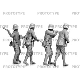 SOLDADOS ALEMANES CON ARMADURA (Primera Guerra Mundial) -Escala 1/35- ICM 35722 SOLDADOS ALEMANES CON ARMADURA (Primera Guerra Mundial) -Escala 1/35- ICM 35722