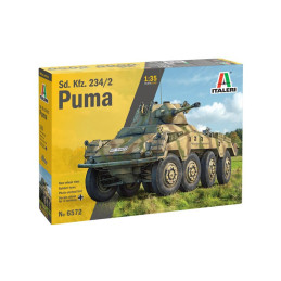 VEHICULO BLINDADO SD.KFZ. 234 / 2 PUMA -Escala 1/35- Italeri 6572 VEHICULO BLINDADO SD.KFZ. 234 / 2 PUMA -Escala 1/35- Italeri 6572