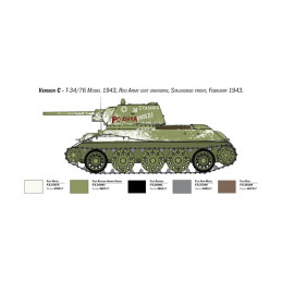 CARRO DE COMBATE T-34/76 Mod. 1943 (Premium Edition)