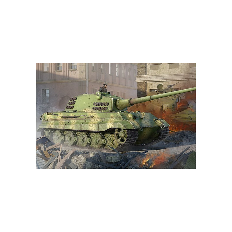 CARRO DE COMBATE Sd.Kfz. 182 TIGER II (105 mm) - CARRO DE COMBATE Sd.Kfz. 182 TIGER II (105 mm) -