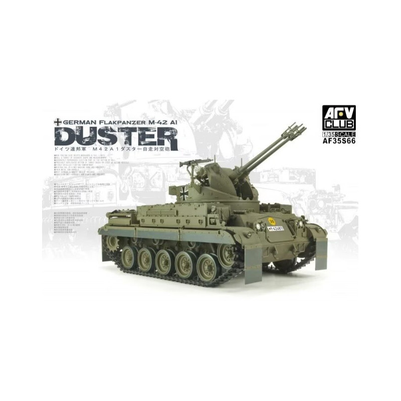 M-42 A1 DUSTER GERMAN FLACKPANZER - ESCALA 1/35 - AFV 35S66 M-42 A1 DUSTER GERMAN FLACKPANZER - ESCALA 1/35 - AFV 35S66
