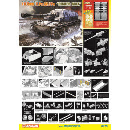 DICKER MAX 10.5cm K.Pz.Sfl.IVa ESCALA 1/35 - DRAGON 6979 DICKER MAX 10.5cm K.Pz.Sfl.IVa ESCALA 1/35 - DRAGON 6979