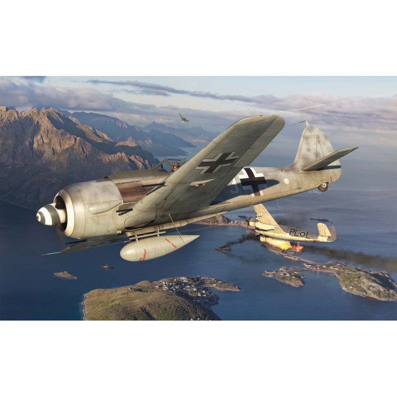 FOCKE-WULF Fw-190 A-8 1/72 - Airfix A01020A FOCKE-WULF Fw-190 A-8 1/72 - Airfix A01020A