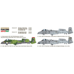 FAIRCHILD REPUBLIC A-10 A/C THUNDERBOLT II - Italeri 1376