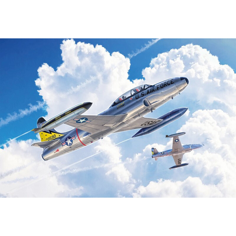 LOCKHEED T-33 A SHOOTING STAR -Escala 1/72- Italeri 1444 LOCKHEED T-33 A SHOOTING STAR -Escala 1/72- Italeri 1444