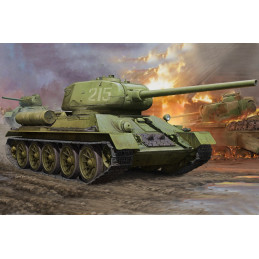 CARRO DE COMBATE T-34/85 -Escala 1/16- Hobby Boss 82602