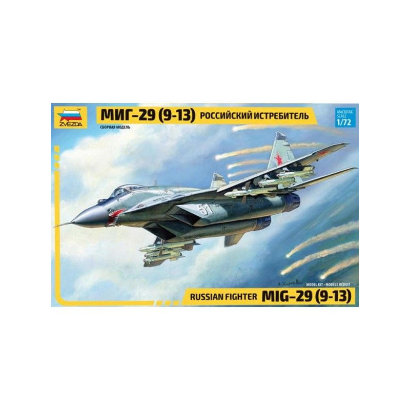 MIKOYAN GUREVICH MIG-29 C FULCRUM 9-13 -Escala 1/72- ZVEZDA 7278 MIKOYAN GUREVICH MIG-29 C FULCRUM 9-13 -Escala 1/72- ZVEZDA 7278