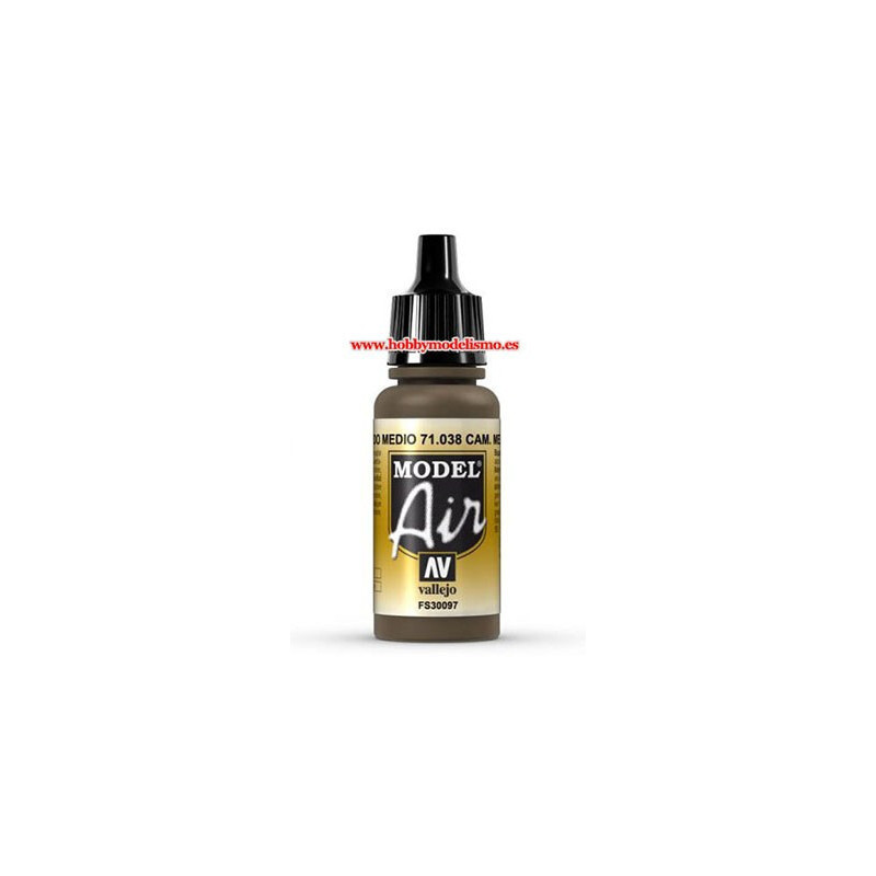 PINTURA ACRILICA CAMUFLAJE PARDO MEDIO (17 ml) PINTURA ACRILICA CAMUFLAJE PARDO MEDIO (17 ml)