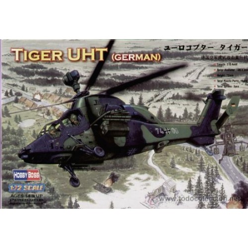 EUROCOPTER TIGER UHT (Alemania) -Escala 1/72- Hobby Boss 87214