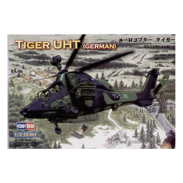 EUROCOPTER TIGER UHT (Alemania) -Escala 1/72- Hobby Boss 87214