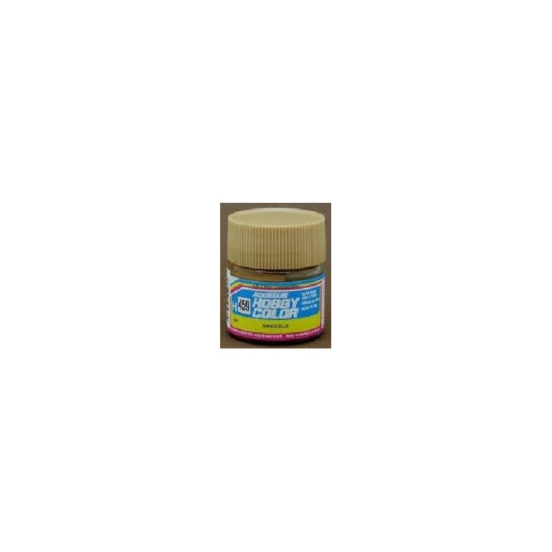 PINTURA AQUEOUS AMARILLO ARENA MATE (10 ml) - Mr Color / Gunze Sangyo H-459 PINTURA AQUEOUS AMARILLO ARENA MATE (10 ml) - Mr Color / Gunze Sangyo H-459
