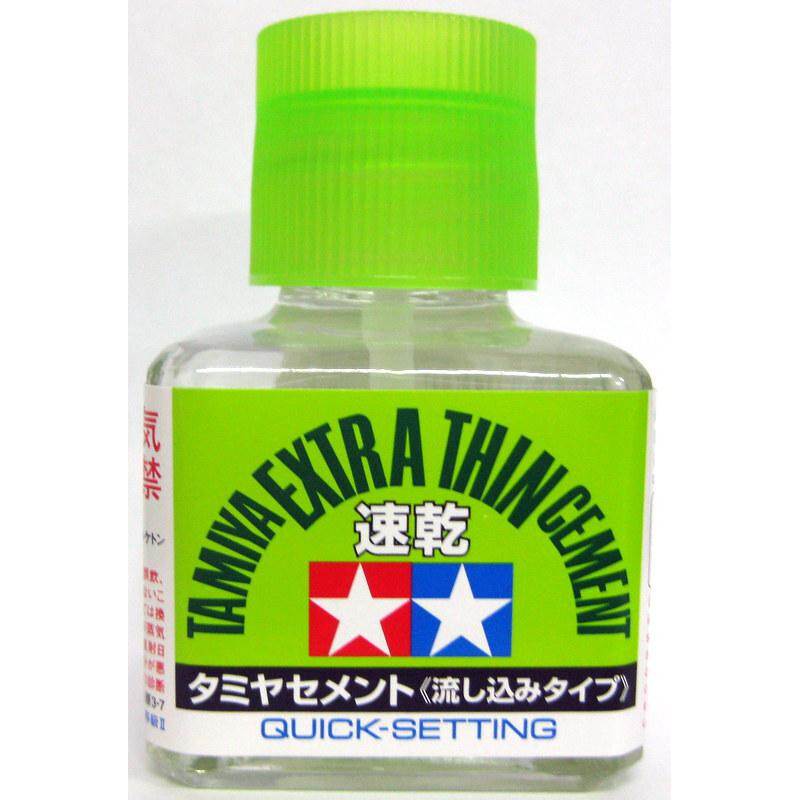 PEGAMENTO PARA MAQUETA EXTRA THIN RAPIDO (40 ml) - Tamiya 87182 PEGAMENTO PARA MAQUETA EXTRA THIN RAPIDO (40 ml) - Tamiya 87182
