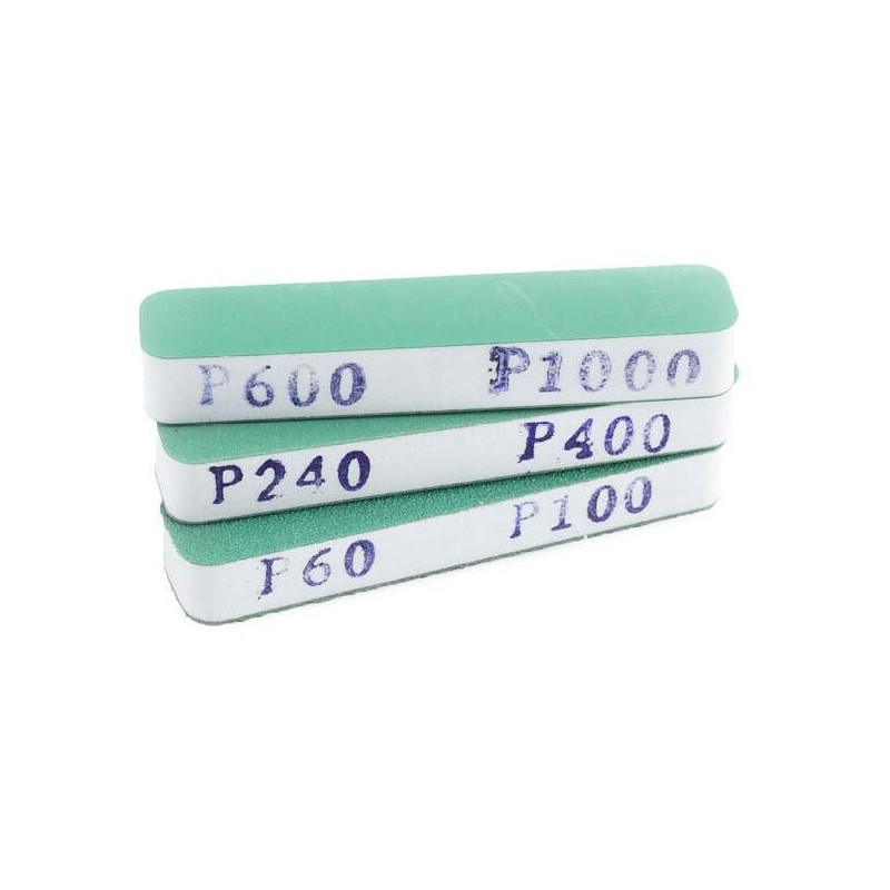 SET LIJAS FLEXIBLES DOBLE CARA -Preparacion pintado- (90 x 19 x 12 mm) - Acrilicos Vallejo T04002 SET LIJAS FLEXIBLES DOBLE CARA -Preparacion pintado- (90 x 19 x 12 mm) - Acrilicos Vallejo T04002