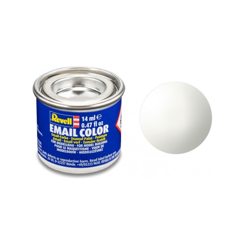 PINTURA ESMALTE BLANCO BRILLANTE (14 ml) - Revel 32104 PINTURA ESMALTE BLANCO BRILLANTE (14 ml) - Revel 32104