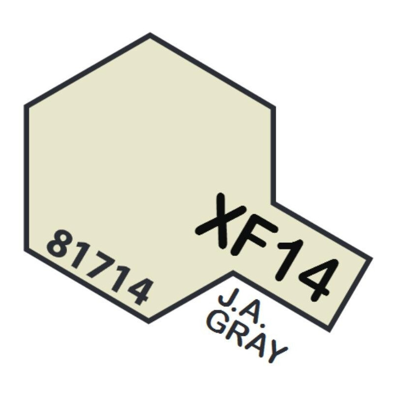 PINTURA ACRILICA GRIS EJERCITO JAPONES MATE XF-14 (10 ml) PINTURA ACRILICA GRIS EJERCITO JAPONES MATE XF-14 (10 ml)