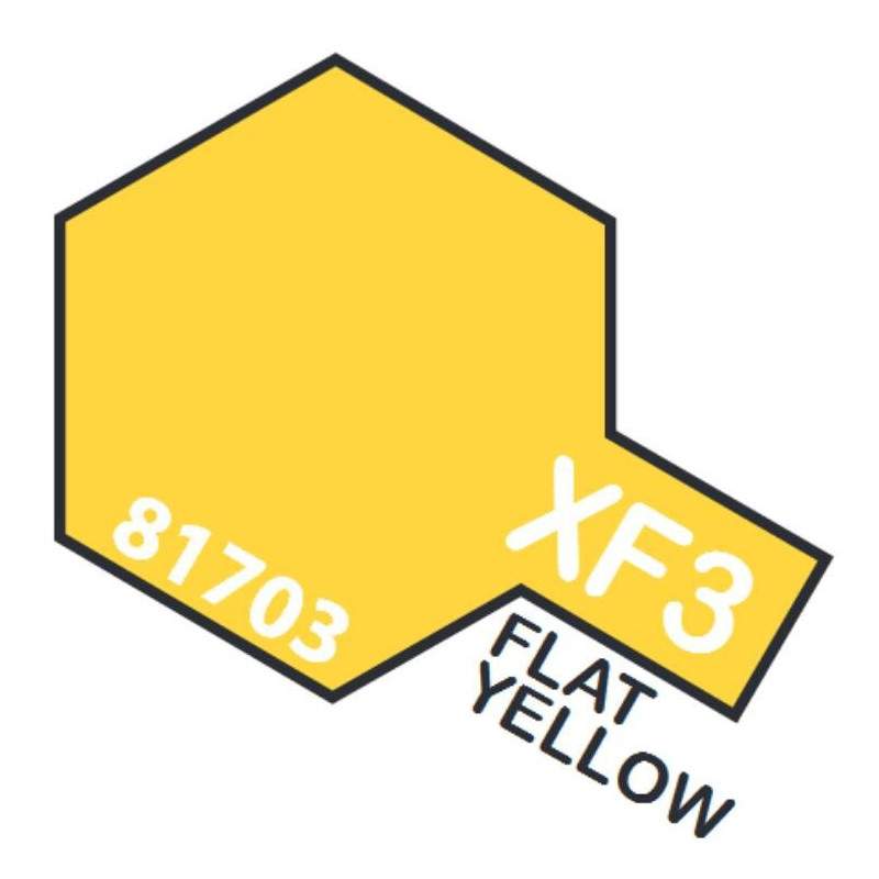 PINTURA ACRILICA AMARILLO MATE XF-3 (10 ml) PINTURA ACRILICA AMARILLO MATE XF-3 (10 ml)