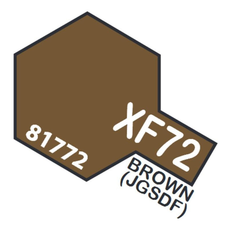 PINTURA ACRILICA MARRON JGSDF MATE XF-72 (10 ml) PINTURA ACRILICA MARRON JGSDF MATE XF-72 (10 ml)