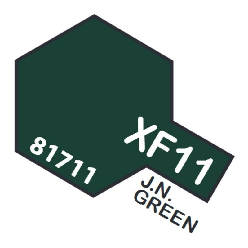 PINTURA ACRILICA VERDE MARINA JAPONESA MATE XF-11 (10 ml) PINTURA ACRILICA VERDE MARINA JAPONESA MATE XF-11 (10 ml)