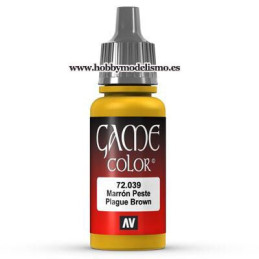 PINTURA ACRILICA MARRON PESTE (17 ml)