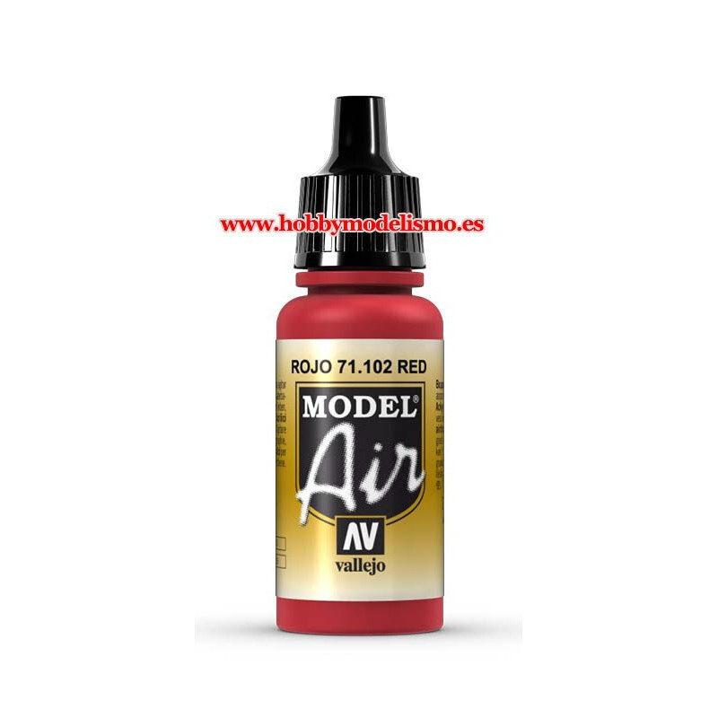 PINTURA ACRILICA ROJO R.L.M. 23 (17 ml) acrilicos vallejo modelair PINTURA ACRILICA ROJO R.L.M. 23 (17 ml) acrilicos vallejo modelair