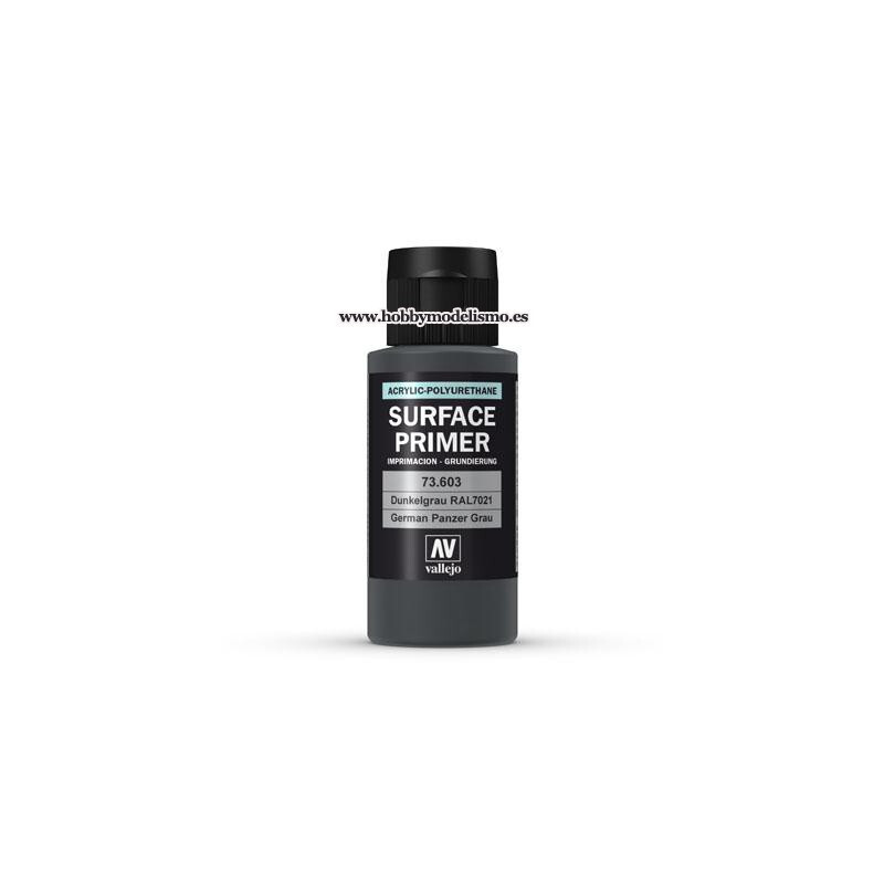 SURFACE PRIMER: GRIS PANZER RAL 7021 (60 ml) SURFACE PRIMER: GRIS PANZER RAL 7021 (60 ml)