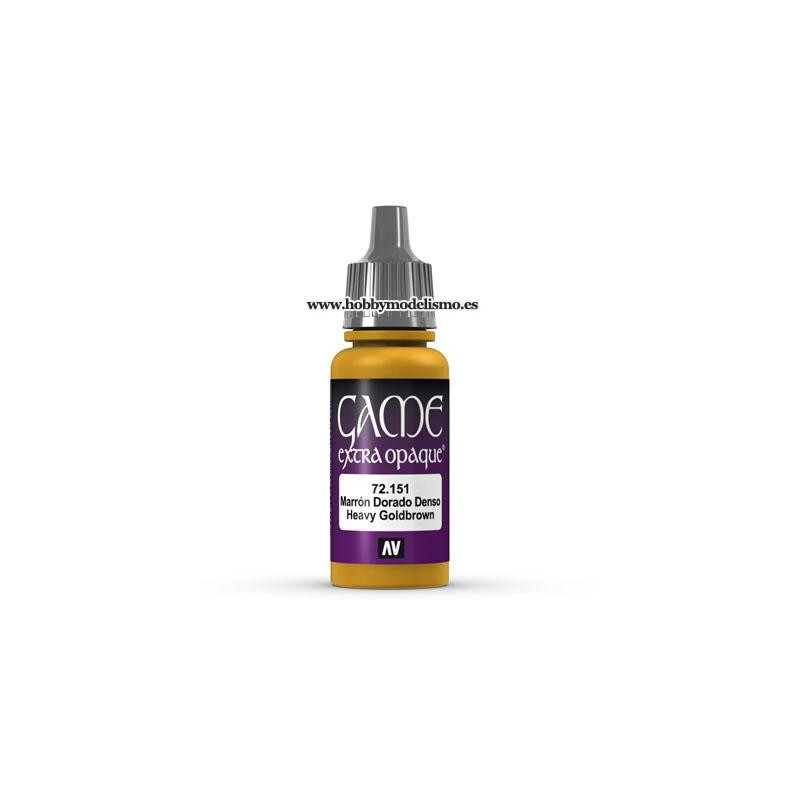 PINTURA ACRILICA MARRON DORADO DENSO (17 ml) acrilicos vallejo game color PINTURA ACRILICA MARRON DORADO DENSO (17 ml) acrilicos vallejo game color