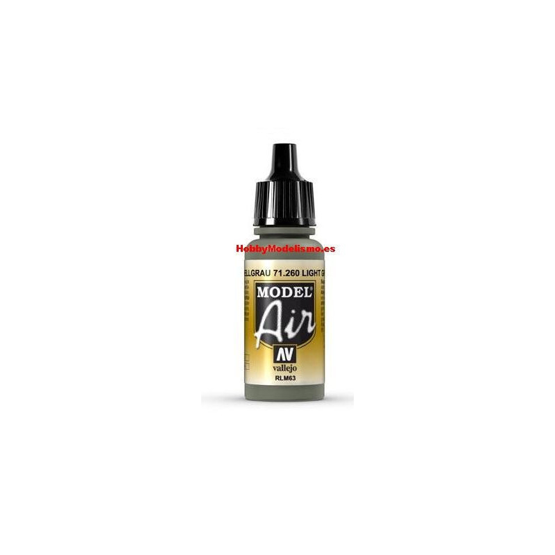 PINTURA ACRILICA HELLGRAU RLM63 (17 ml) PINTURA ACRILICA HELLGRAU RLM63 (17 ml)