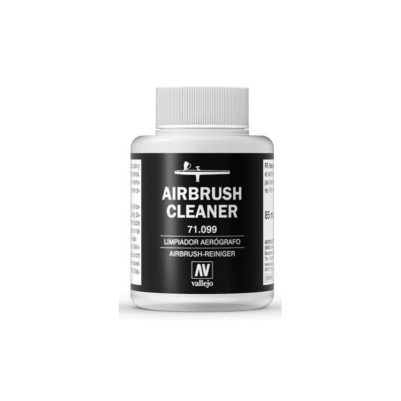 LIQUIDO LIMPIADOR PARA AEROGRAFOS (85 ml) LIQUIDO LIMPIADOR PARA AEROGRAFOS (85 ml)