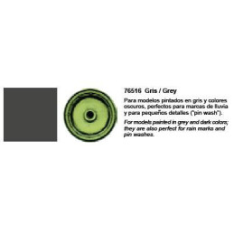 MODEL WASH (35 ml) GRIS -vallejo 76515 MODEL WASH (35 ml) GRIS -vallejo 76515