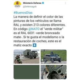 PINTURA ACRILICA VERDE BRONC (17 ml) RAL6031 Español - Vallejo 71250